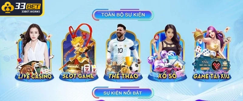 33BET - Nhà Cái Cá Cược Đẳng Cấp, Đáng Thử Hiện Nay 18 33BET là một thương hiệu giải trí trực tuyến nổi tiếng